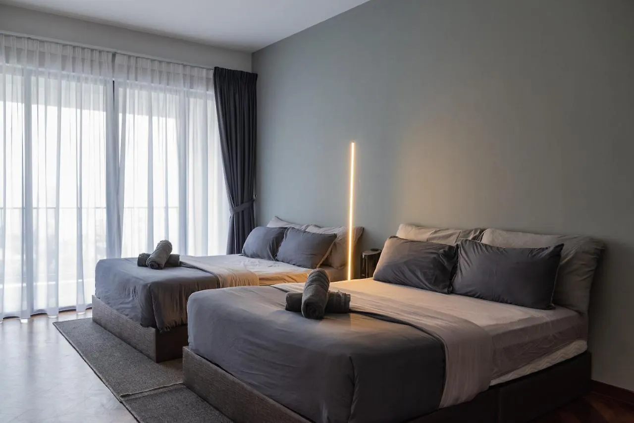 Family Seaview Suite With 3 Rooms By The Only Bnb Tanjung Tokong Apartment